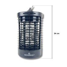 Lampara Antimosquitos de 4W Cobertura de 20m² Negro