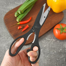 Tijera de Cocina de Alta calidad Diseño Ergonómico Negro