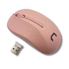 Ratón Natec Toucan Inalámbrico 1600 DPI 3 Botones Rosa