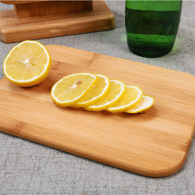 Set 6 Tablas de Bambú Con Soporte Para Cocina Apto Para Cortar Faciles de Limpiar